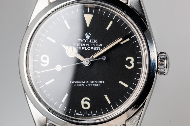 1967 Rolex Explorer 1 1016 with Papers