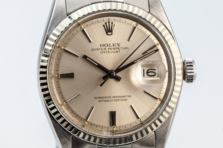 1967 Rolex DateJust 1601 with Silver Dial