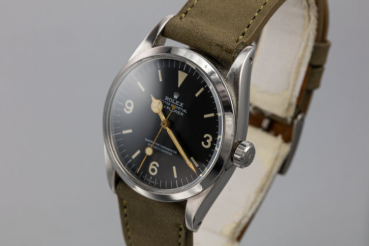 1956 Rolex Explorer 6610 Matte Dial