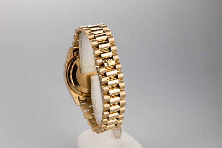 1984 Rolex 18K Day-Date 18038 with Matte Champagne Dial
