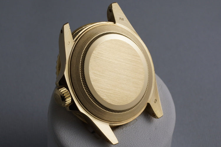 1983 Rolex YG Submariner 16808 Black Nipple Dial