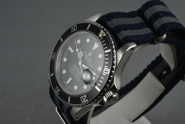 1989 Rolex Submariner 16610 Tiffany and Co