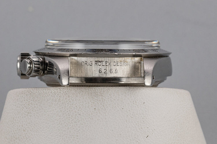 1985 Rolex Daytona 6265 "Big Red" Black Dial