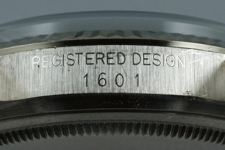 1972 Rolex DateJust 1601 Gray Sigma Dial