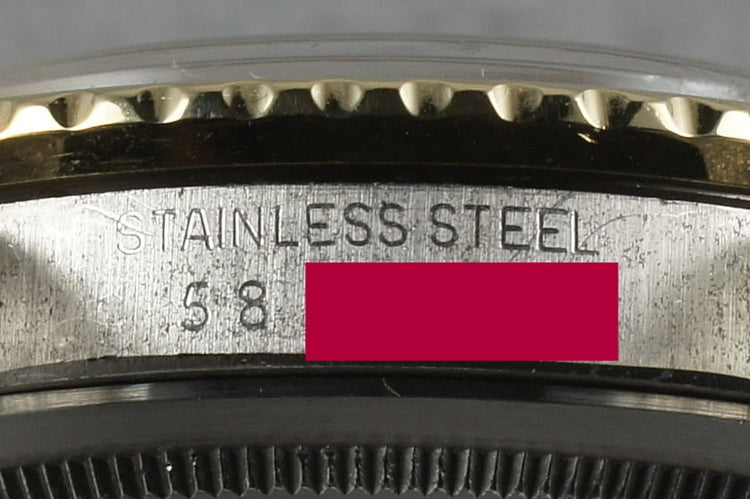 Rolex GMT Two Tone 1675 with root beer nipple dial with faded insert