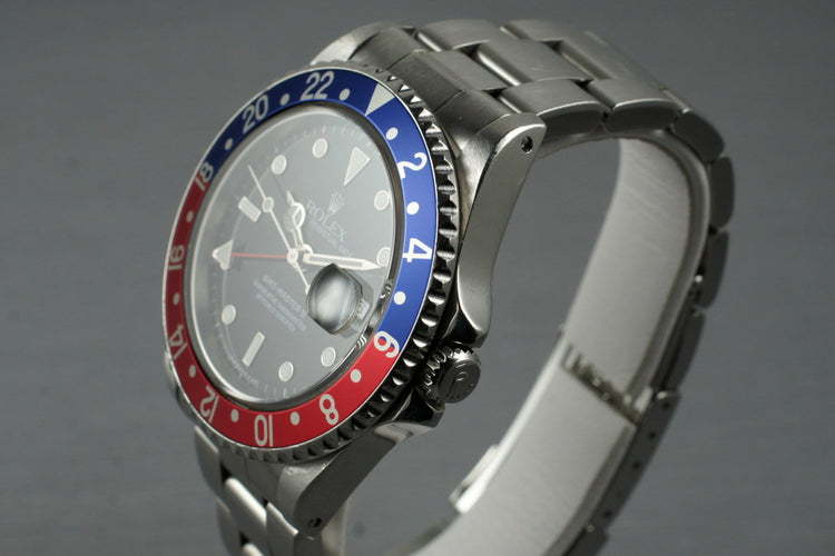 1997 Rolex GMT II 16710 with Box and Papers