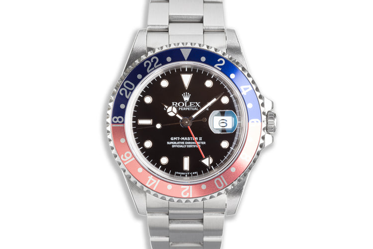 1995 Rolex GMT-Master II "Pepsi" Box & Papers