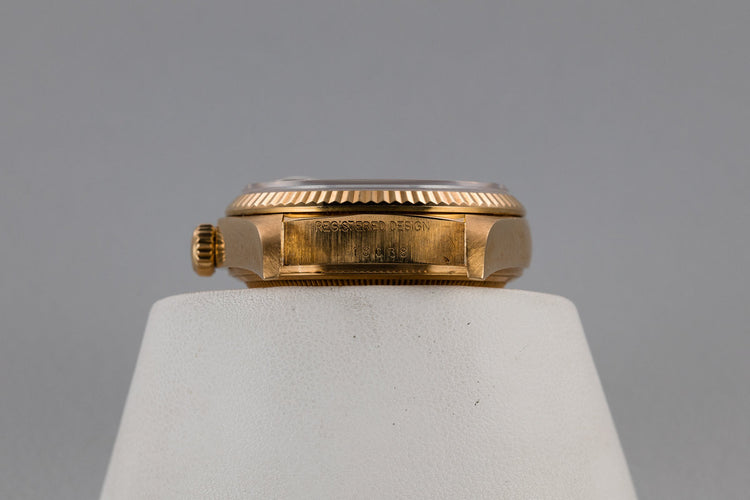 1979 18K Yellow Gold Rolex Day-Date 18038 With Green Stella Dial