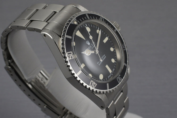 1970 Rolex Submariner 5513 Serif Dial