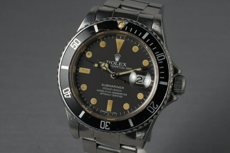 1981 Rolex Submariner 16800