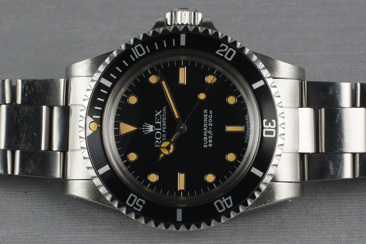 1986 Rolex Submariner 5513