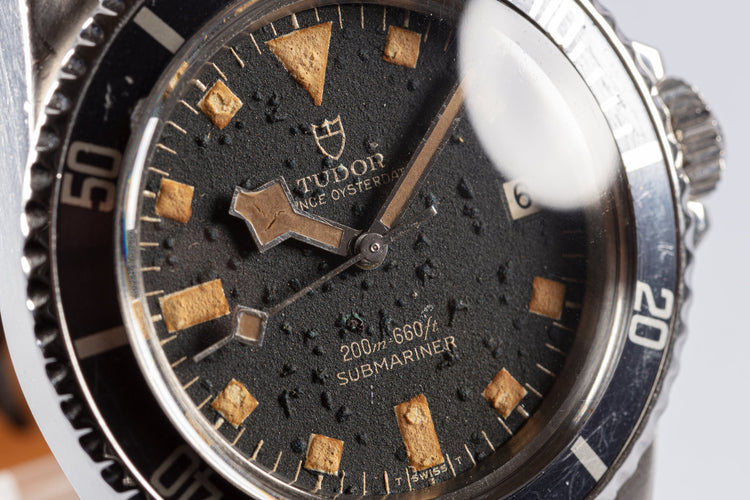 1973 Tudor Snowflake Submariner 9411/0 Black Dial