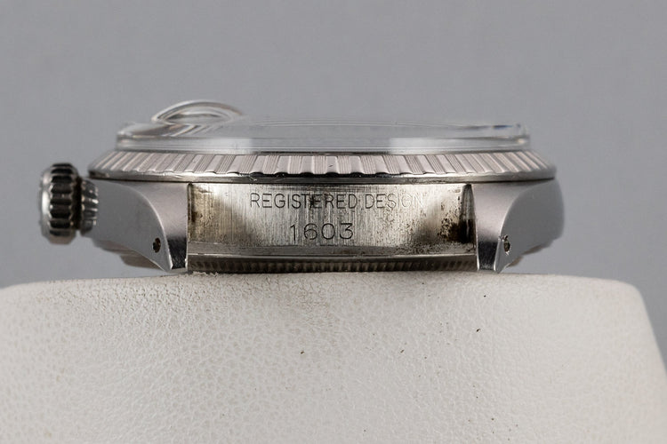 1972 Rolex DateJust 1603 Grey Dial