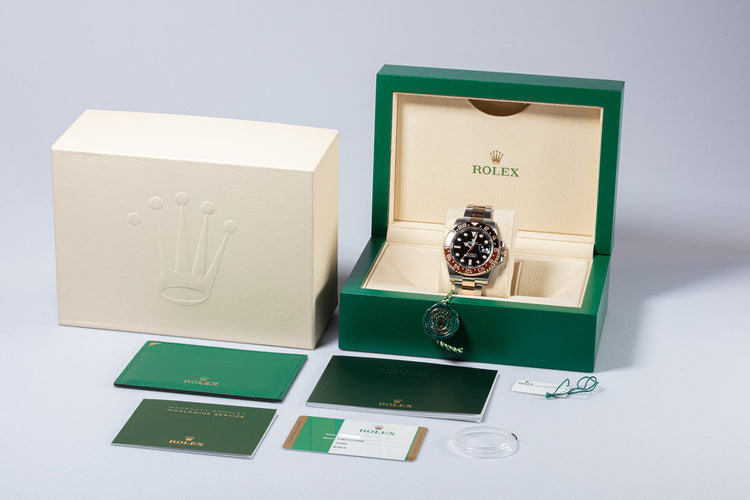 2020 Rolex GMT-Master II 126711CHNR “Root Beer” with Full Set