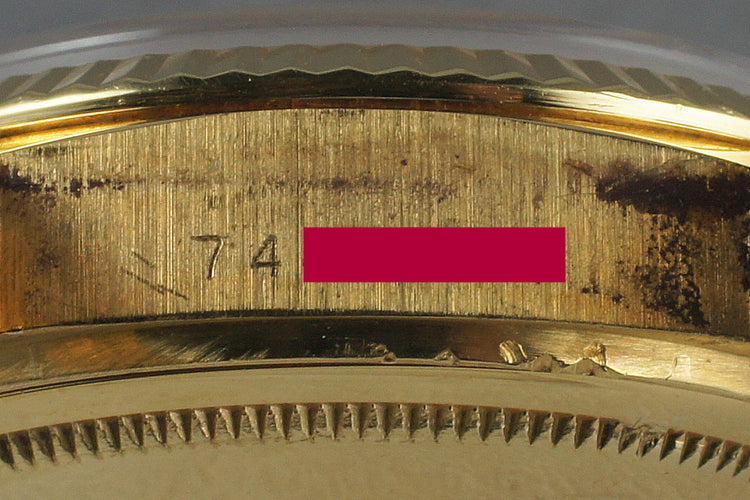 1982 Lapis Dial President 18038 Box & Receipt