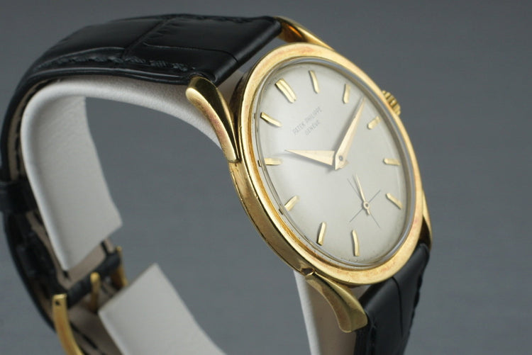 1960’s Patek Philippe Vintage Calatrava 2537 with Original Box and Papers
