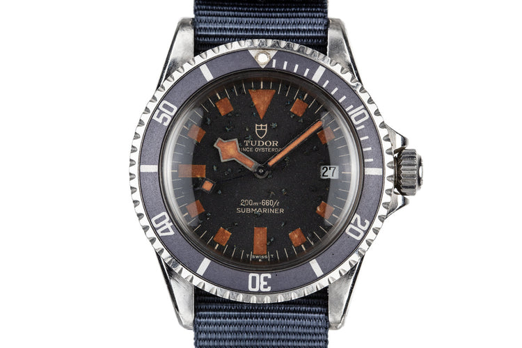 1975 Tudor Snowflake Submariner 9411/0 Blue Dial