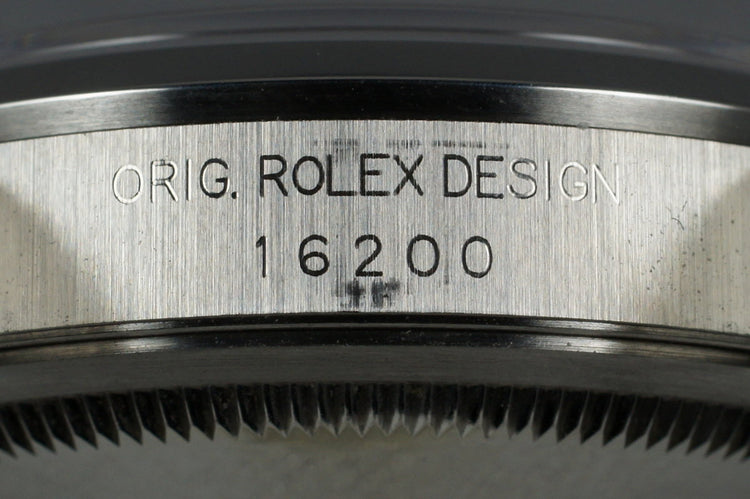 2005 Rolex DateJust 16200 with Box and Papers