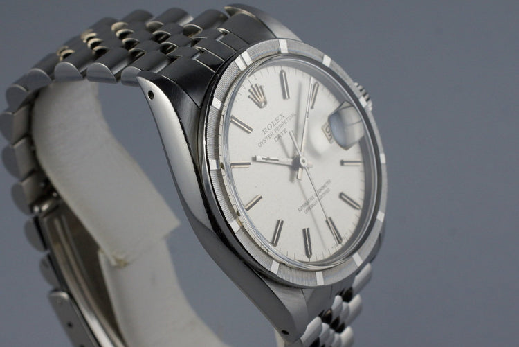 1968 Rolex Date 1501 Silver Dial