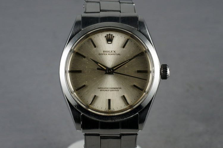 1964 Rolex Oyster Perpetual 1002 with Papers