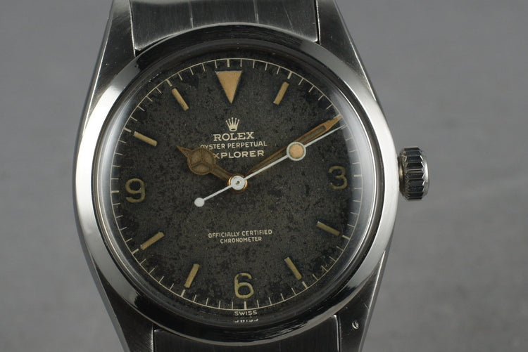 1958 Rolex Explorer 1 6610 with Gilt Dial