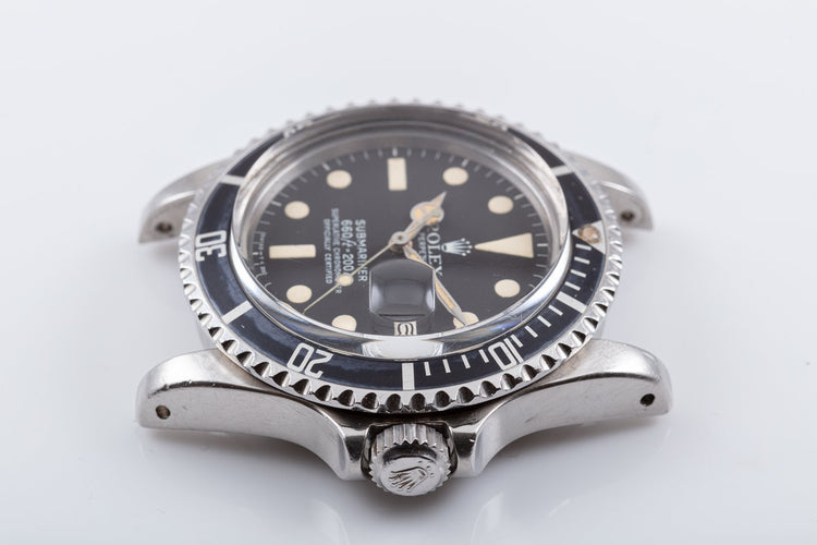 1978 Vintage Rolex Submariner 1680 with Creamy Tritium Lume and Service Papers