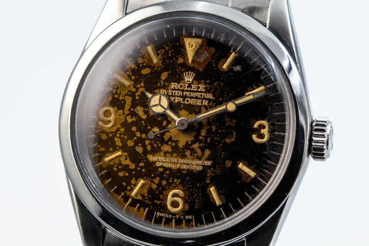 1965 Rolex Explorer 1016 with Tropical Gilt Dial