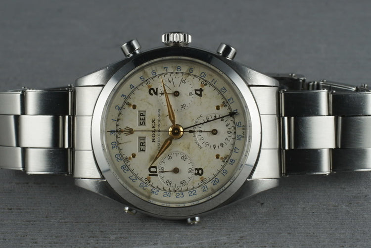 1960 Rolex Steel Datocompax Triple-Date Chrono “Jean-Claude Killy” 6236