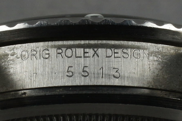 1987 Rolex Submariner 5513 with Box and Papers