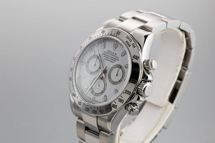 2003 Rolex Daytona 116520 White Dial