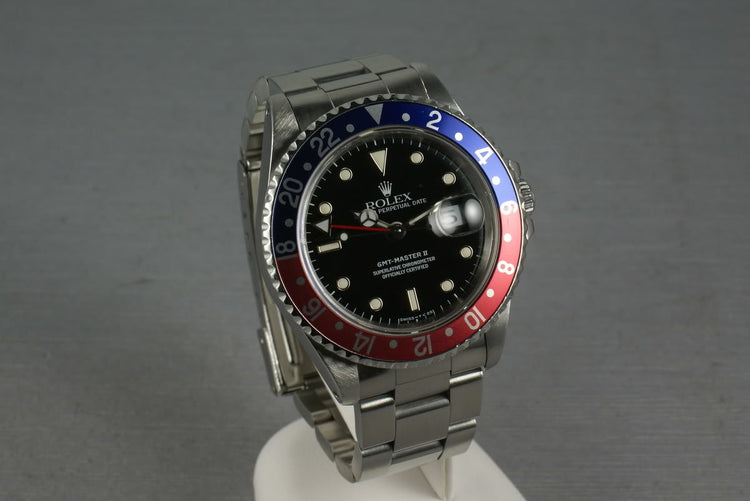 Rolex GMT 16710 box and papers