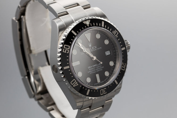 2015 Rolex Ceramic Sea-Dweller 4000 Ref:116600 with Box and Papers