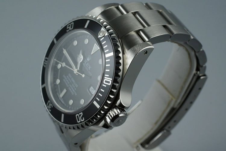 2000 Rolex Sea Dweller 16600