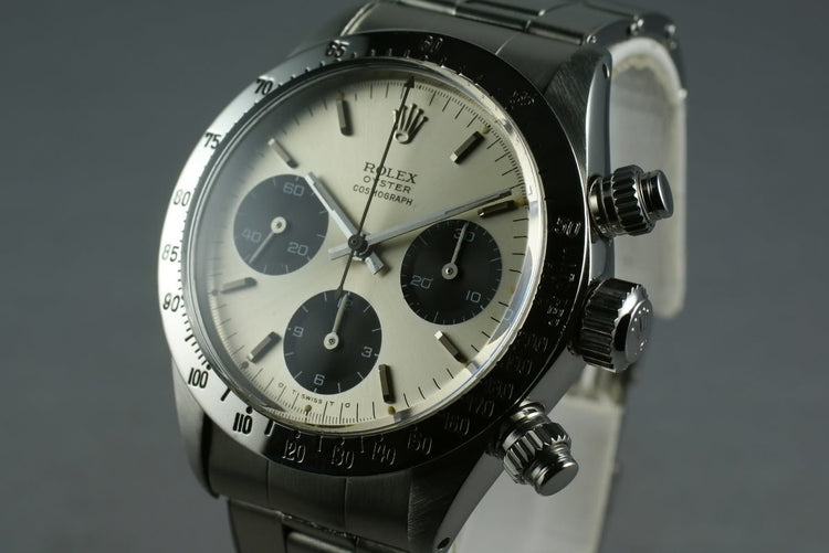 Rolex Daytona Ref 6265 Silver Sigma Dial