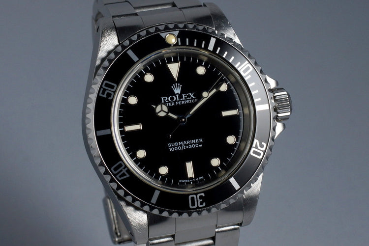 1995 Rolex Submariner 14060 with Box and Papers