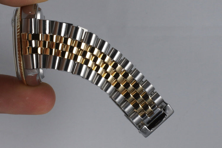 1987 Rolex Two Tone DateJust 16013 with Box and Papers