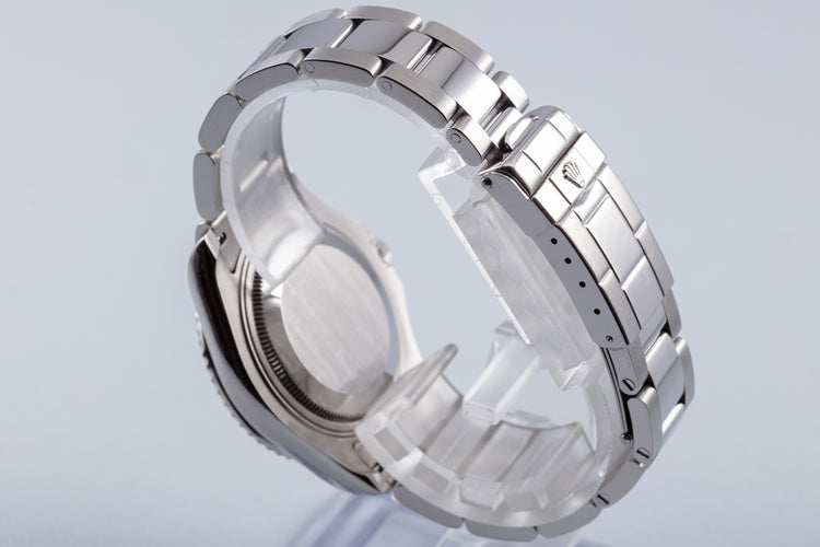 2006 Rolex Yacht Master Midsize Steel Platinum 35mm 168622 with Box & Papers