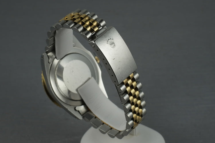 Rolex GMT Two Tone 16753 with Black Dial