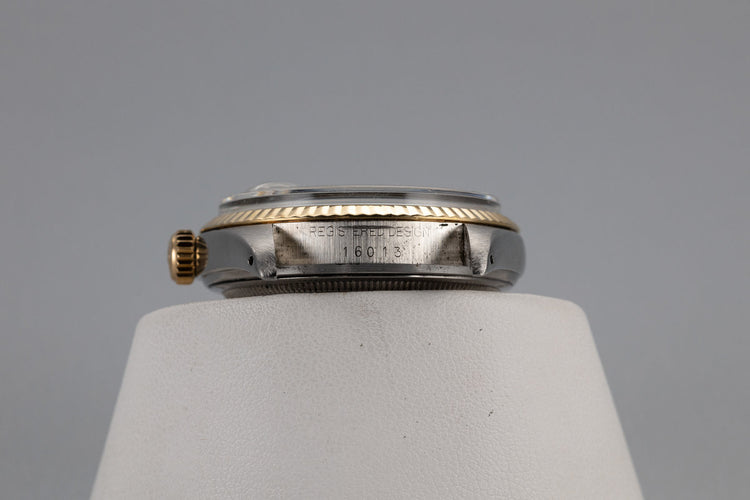 1979 Rolex Two Tone DateJust 16013 Silver Dial