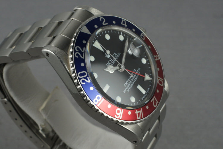 1970 Rolex GMT 1675 Luminova Rolex Replacement Service Dial