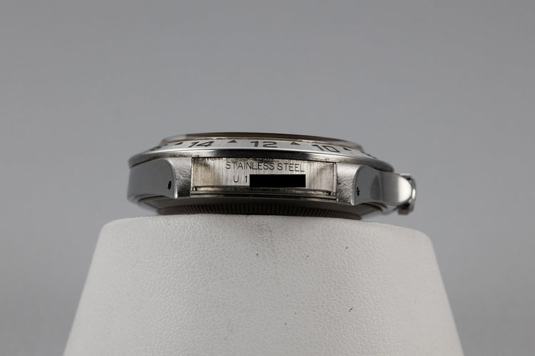 1997 Rolex Explorer II 16570 Black Dial