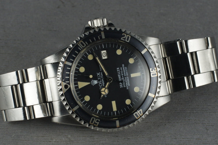 1978 Rolex Sea Dweller 1665 Rail Dial