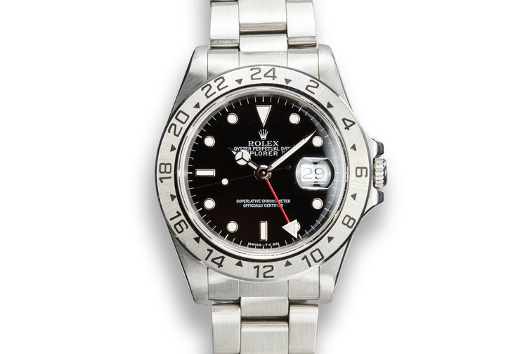 1991 Rolex Explorer II 16570 Black Dial