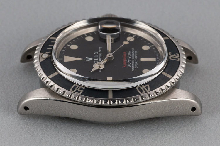 1972 Rolex Red Submariner 1680 MK IV Dial with Box and Papers