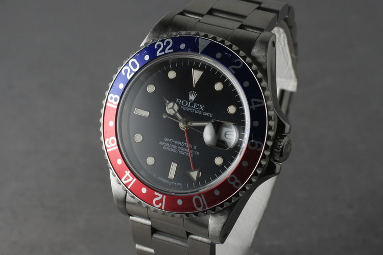 1996 Rolex Mens 16710 GMT-Master II