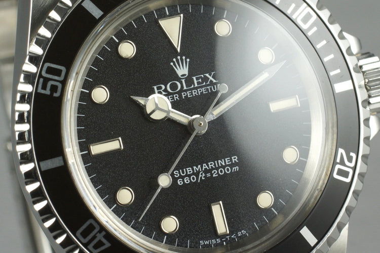 1989 Rolex Submariner 5513