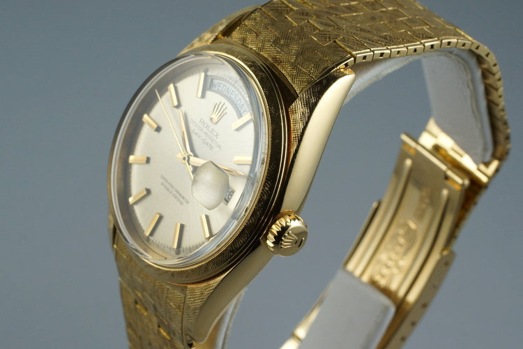 1963 Rolex YG Day-Date 1806 with Morellis Finish