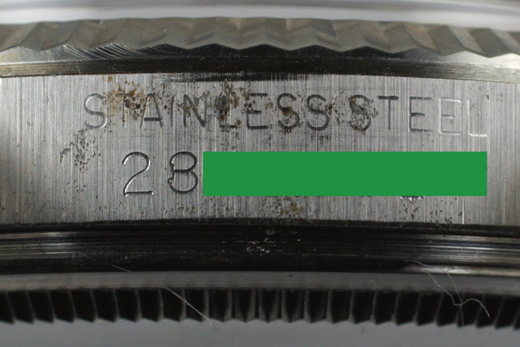 1971 Rolex Datejust 1601 ‘Wide Boy’ Dial