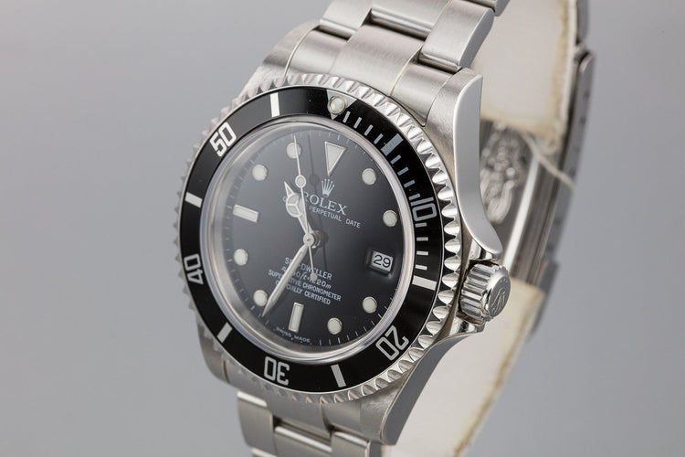 2003 Rolex Sea-Dweller 16600 T with Box and Papers