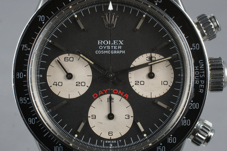 1980 Rolex Daytona 6263 Big Red Daytona Dial with RSC Papers